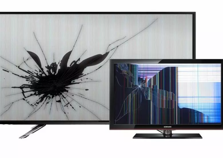 Результат ремонта телевизора