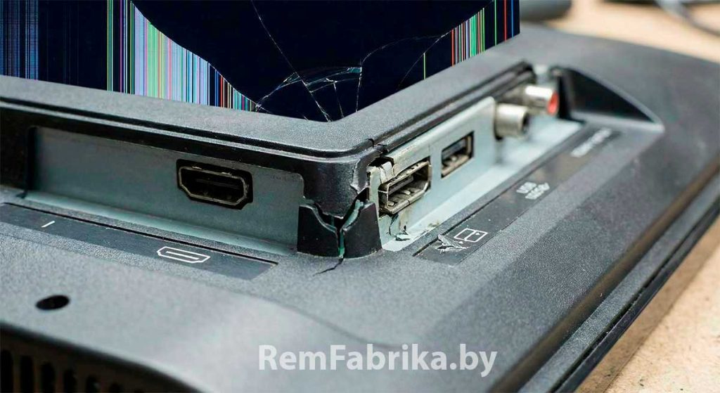 Неисправные порты телевизионной платы.