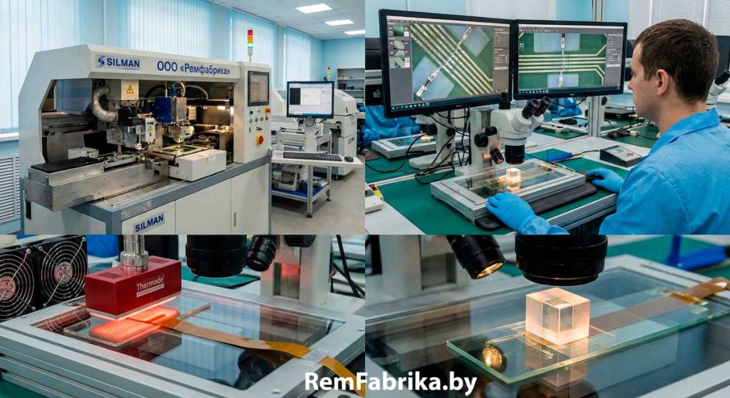 Визуальная диагностика и технологии восстановления телевизионных матриц