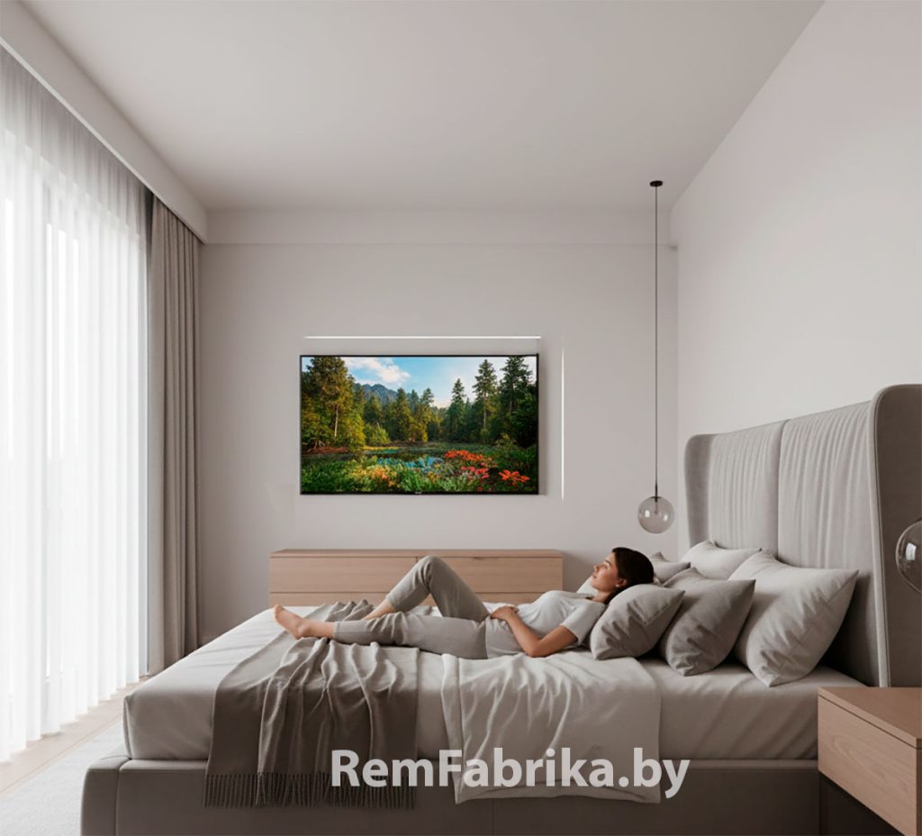 Размер диагонали для спальни