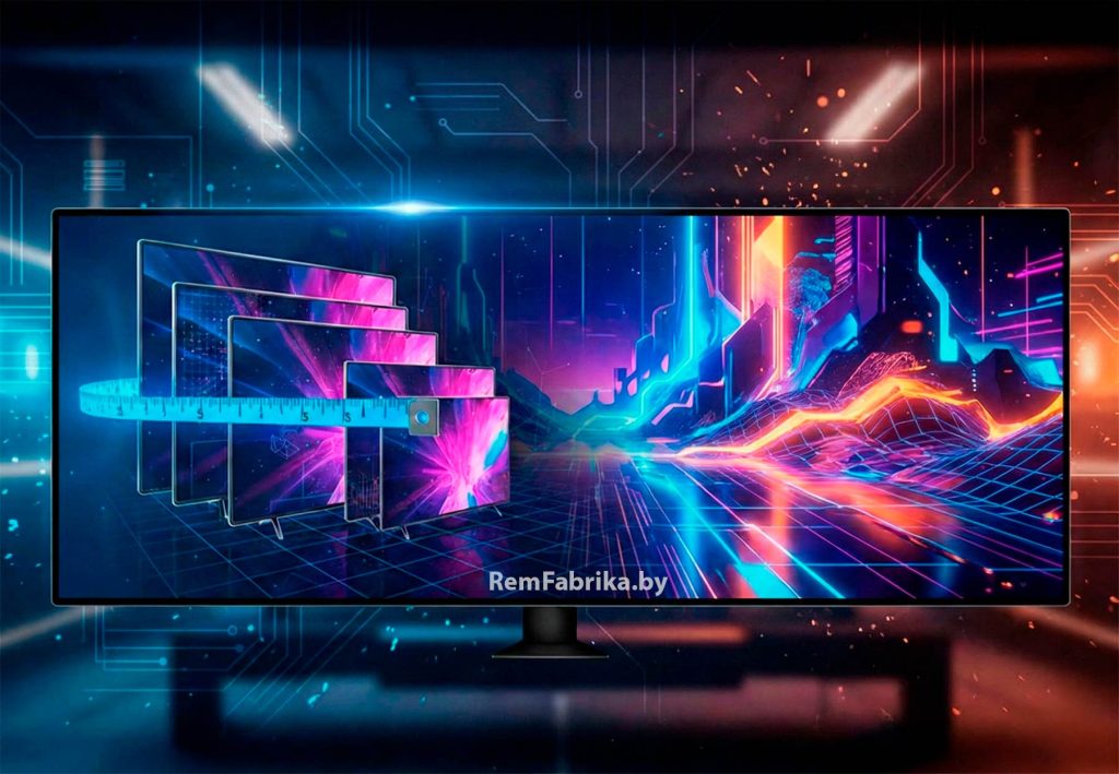 Размеры диагоналей телевизоров