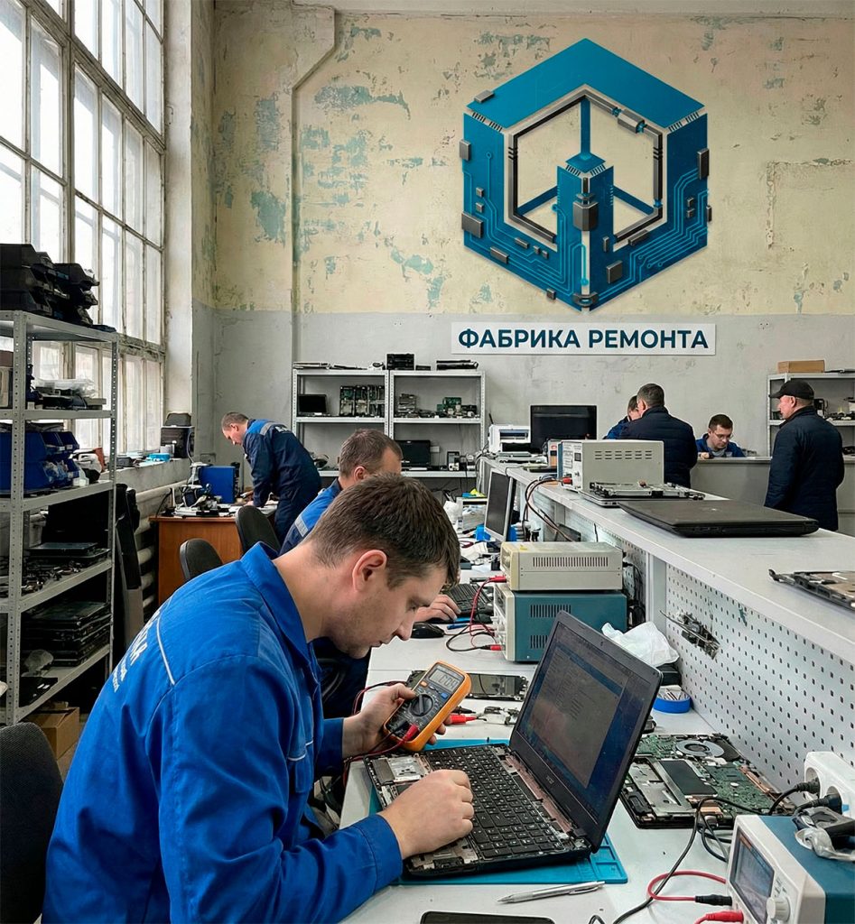 Выдача отремонтированной электроники в сервисном центре Фабрика Ремонта