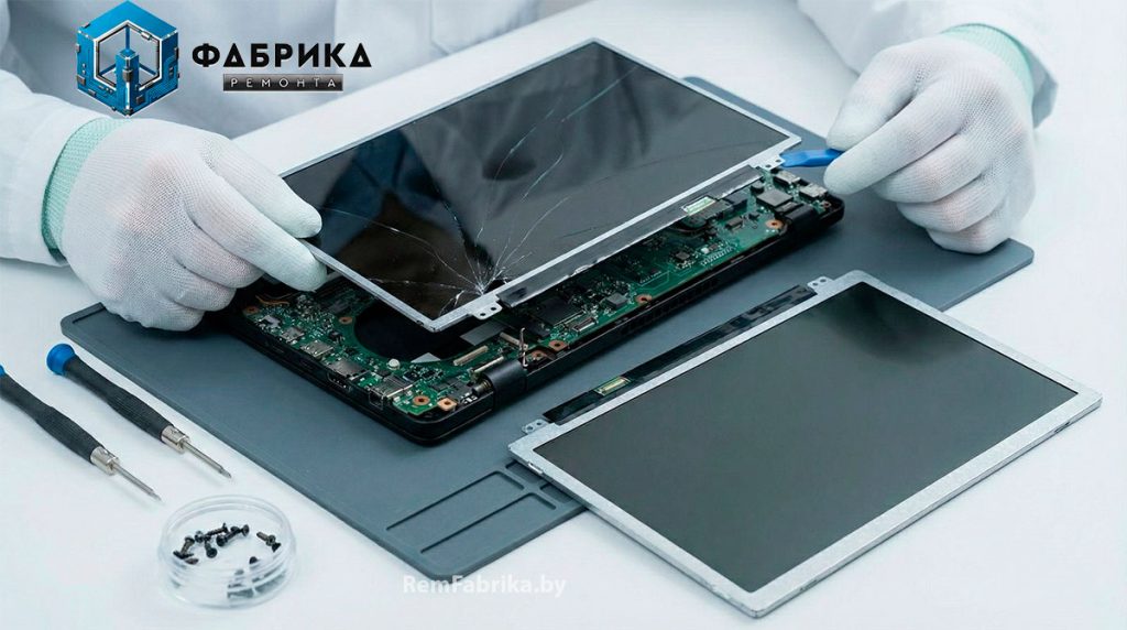 Восстановление экрана ноутбука
