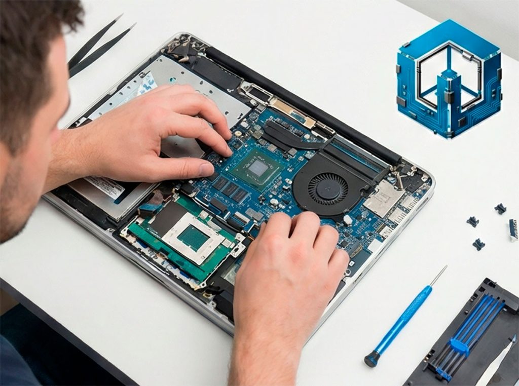 Мы ремонтируем ноутбуки